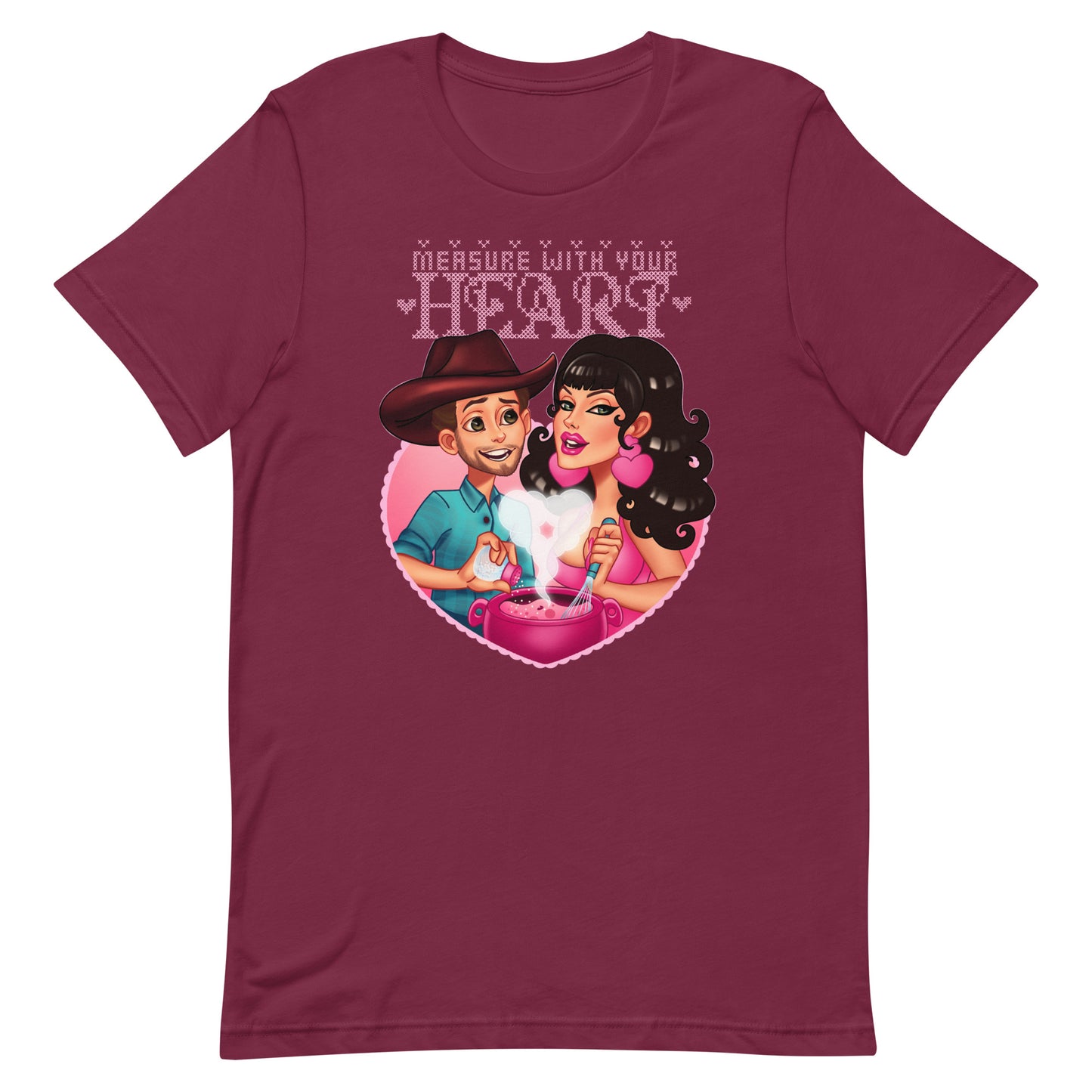 'Measure with Your Heart" Tee
