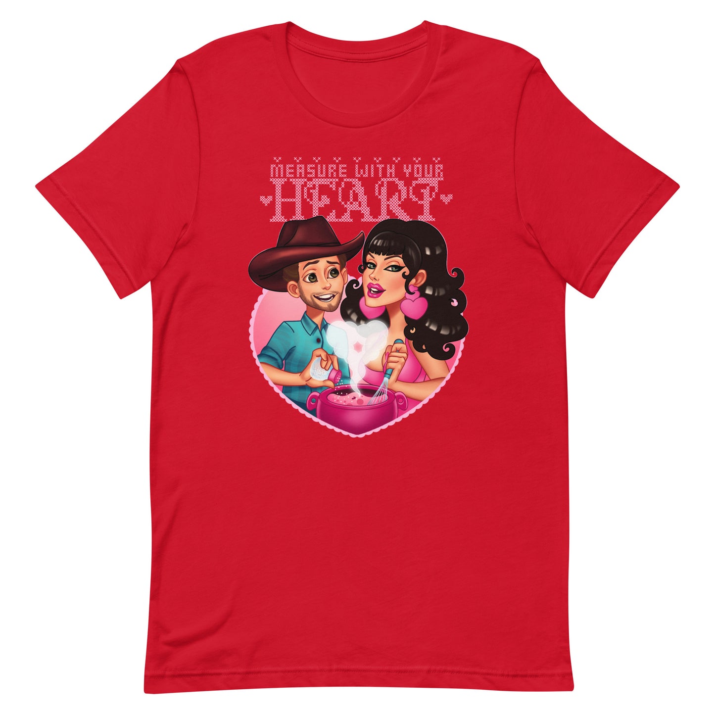 'Measure with Your Heart" Tee