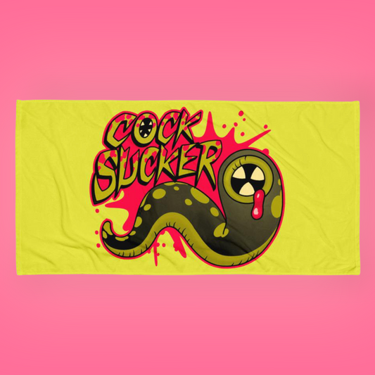 Cock Sucker Beach Towel